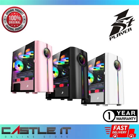 1ST PLAYER INFINITE SPACE IS3 M-ATX TEMPERED GLASS GAMING PC CASING ...
