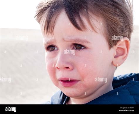 portrait ofchildren cry stock photo alamy