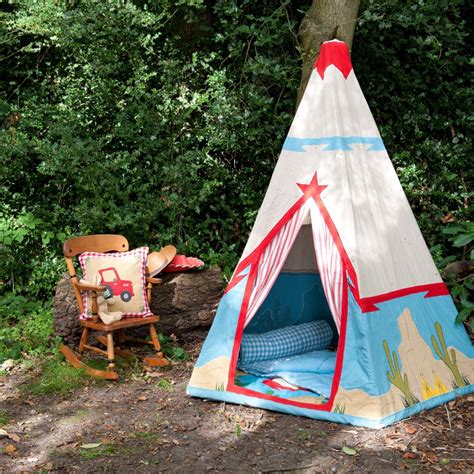 Cabane Tente De Cowboy Tipi Pour Enfant Wingreen R Ves Merveilles