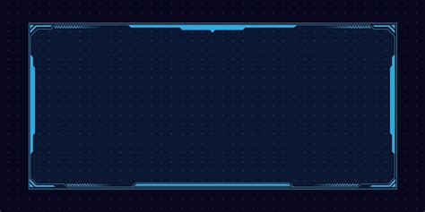 Premium Vector Futuristic Hud Interface Screen Design