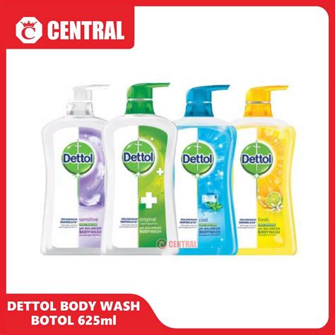 Jual DETTOL BODY WASH BOTOL 625ml Centralbandung Shopee Indonesia