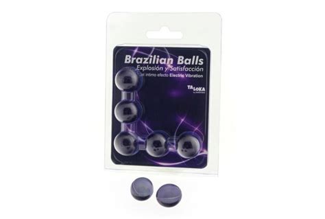 TALOKA BRAZILIAN BALLS GEL EXCITANTE EFECTO VIBRACIÓN ELÉCTRICA 5