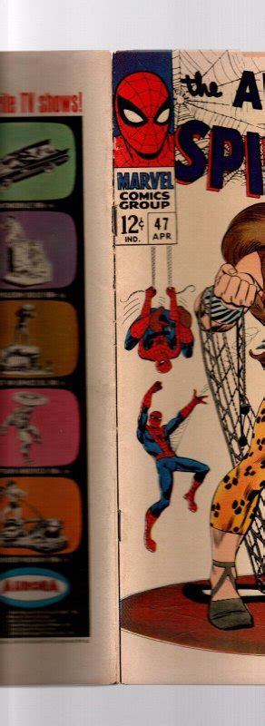 Amazing Spider Man 47 Kraven The Hunter Mary Jane 1967 VG