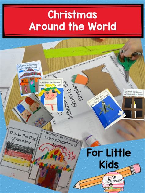 Christmas Around the World For Little Kids | Teaching kids, Book making ...