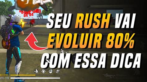 5 DICAS COMO MELHORAR O RUSH NO FREE FIRE DICAS FREE FIRE YouTube