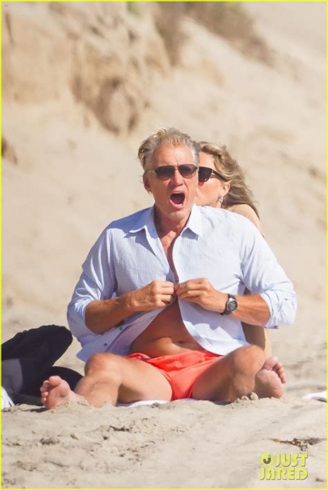 Dolph Lundgren 62 Hits The Beach With His Fiancee Emma Krokdal 24