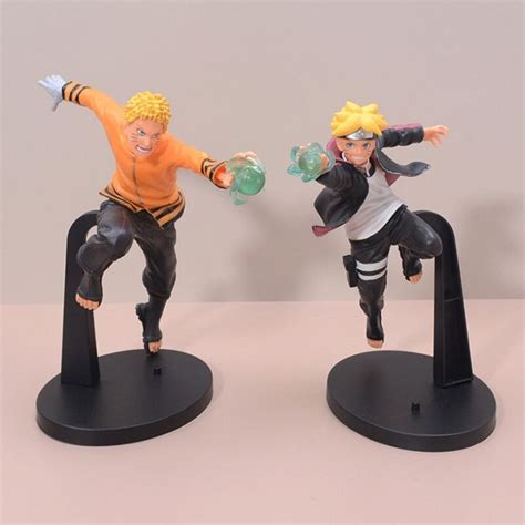 18cm Anime Naruto Action Figure Rasengan Naruto Uzumaki Boruto Father