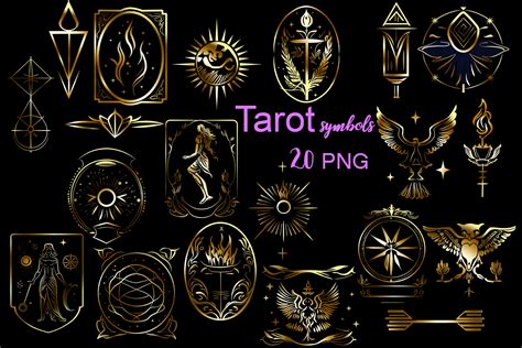 Tarot Symbols Graphic by Tara Artisan · Creative Fabrica