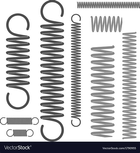 Springs Royalty Free Vector Image - VectorStock