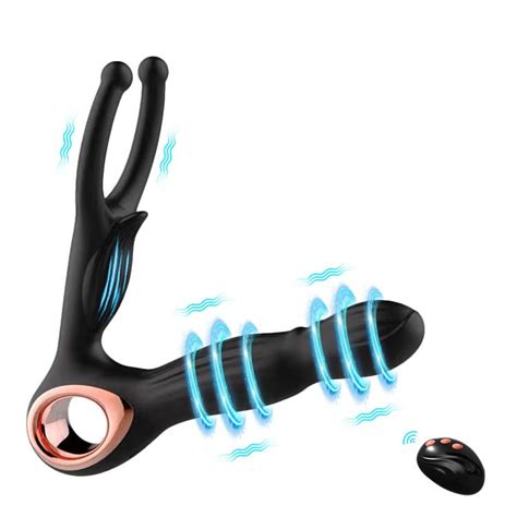 3 In 1 Wireless Remote Control Male Prostate Massager Steamyfun