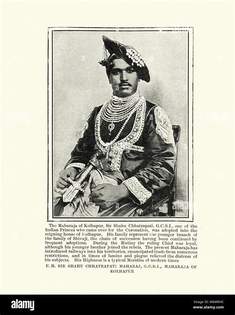 Maharaja De Kolhapur Sir Shahu Chhatrapati Shahu Tambi N Conocido