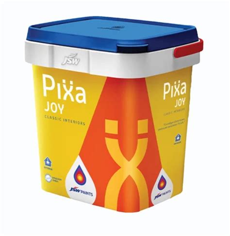 JSW Pixa Joy Classic Interiors Paint Packaging Size 4 L At Rs 550 In