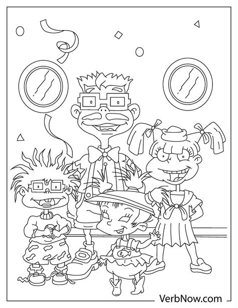 Free RUGRATS Coloring Pages for Download (Printable PDF)