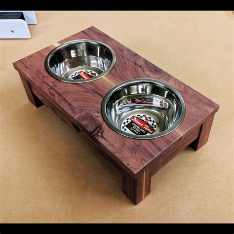 Dog Bowl Stands - Oak Knoll Woodworks