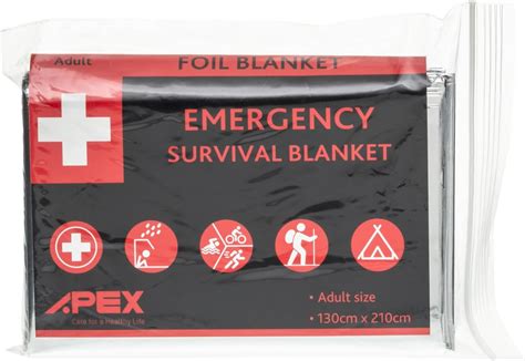 Premium Thermal Foil Blankets Pack Of 10 For Hiking Survival