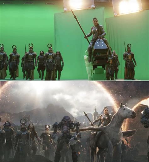 25 "Avengers: Endgame" Pictures That Show Iconic Scenes Before And ...