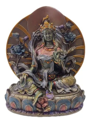 Figura Tara Verde Buda Femenino Budismo Tibetano Original Meses Sin