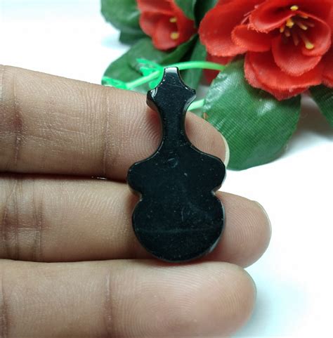 25.3 Cts Natural Black Onyx Carving Gemstone Top Quality - Etsy