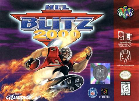 Nfl Blitz 2000 Video Game Box Art Id 15976 Image Abyss