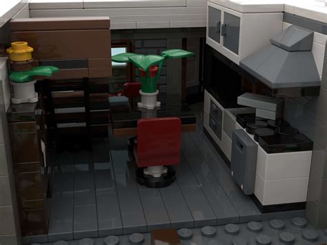 Lego Contemporary Living Ground Floor Interior Kitchen Flickr