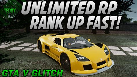 GTA 5 ONLINE NEW UNLIMITED RP GLITCH YouTube