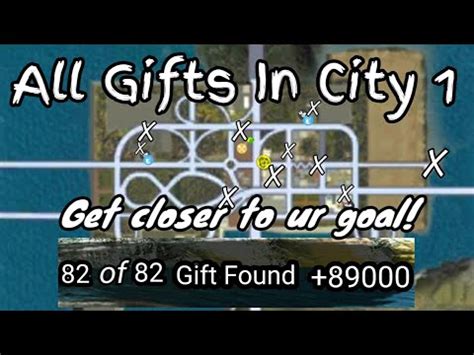 All Gifts In City 1 Ll Car Parking Multiplayer YouTube