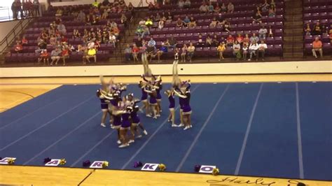 Anadarko High School Cheerleading Regionals 9 21 13 Youtube