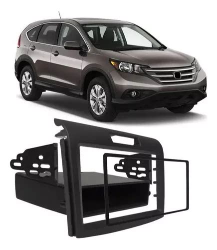 Marco De Panel Dvd 2 DIN Para Honda Crv 2012 A 2016 Negro MercadoLibre