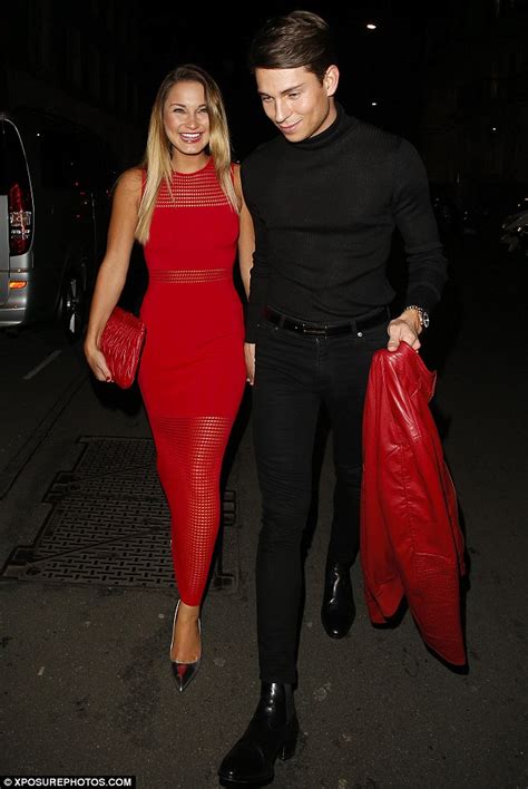 Sam Faiers Looks Smitten As She Walks Hand In Hand With Beau Joey Essex After Romantic Dinner