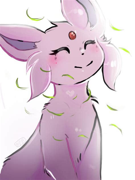 Espeon Fanart (NO AI) by bijtjechan on DeviantArt