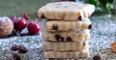 Chocolate Almond Shortbread Cookies Recipe An Italian In My Kitchen