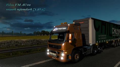 Ets2 Volvo Fm Classic 2009 Au44 Edit Mjtemdark [1 27 X] V überarbeitet