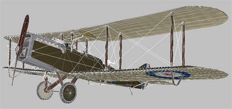 Airco Dh4 3d Model 79 3ds Free3d