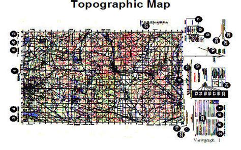 Military Topographic Map