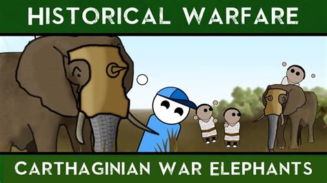 Historical Warfare: Carthaginian War Elephants - YouTube