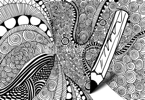 Abstract Design Drawing Made By Pencil. Vector Background Royalty-Free Stock Image - Storyblocks