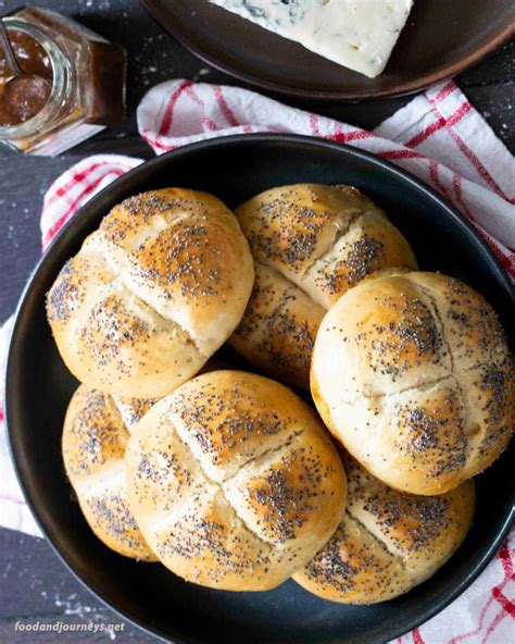 Danish Breakfast Buns (Rundstykker) | Food and Journeys