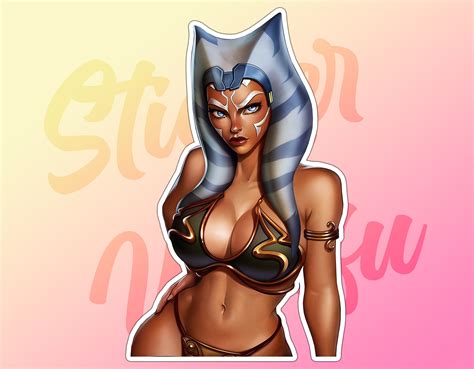 Ahsoka Tano The Rebel Decal For Mature People Ecchi Nsfw Sexy