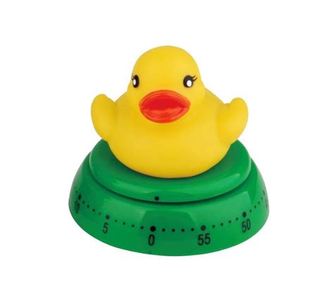 Kitchen Rubber Duck Shaped Mechanical Kitchen Timer Rubber Duck