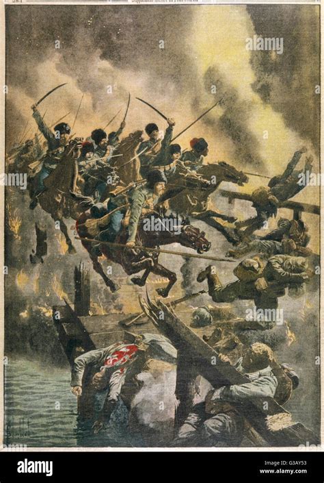 Wwi Cossacks At Strypa Stock Photo Alamy