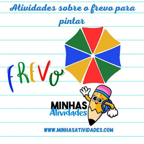 Atividades Sobre O Frevo Para Pintar