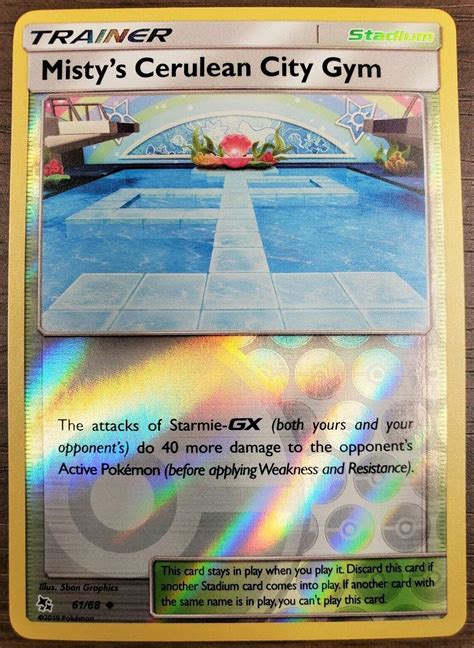 Mistys Cerulean City Gym Reverse Holo 61 Prices Pokemon Hidden