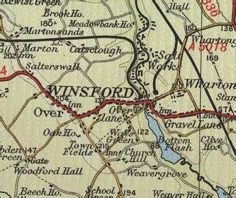 Winsford Map