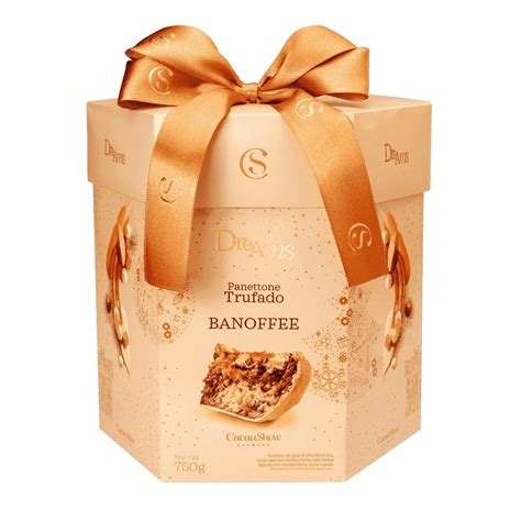 Cacau Show Panettone Dreams Banoffee G Shopee Brasil