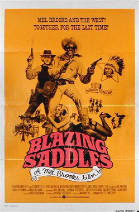 Blazing Saddles Original 1974 U.S. One Sheet Movie Poster - Posteritati ...