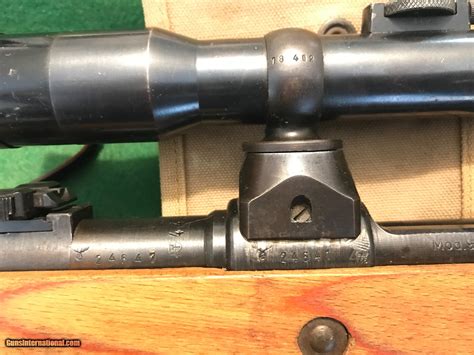 Mauser K98 Ww Ii High Turret Sniper 8mm