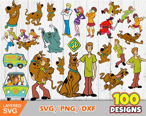 Scooby Doo Collar Svg