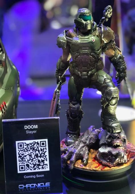 Modern Icons Doom Slayer Statue Exclusive Doom Eternal Video