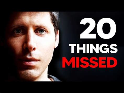 20 Surprising Things You MISSED From SAM Altman's New Interview (Q-Star,GPT-5,AGI) | Video ...