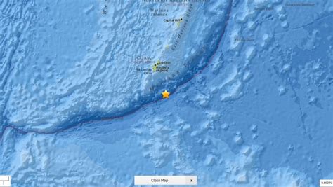 5.5 magnitude earthquake shakes Guam